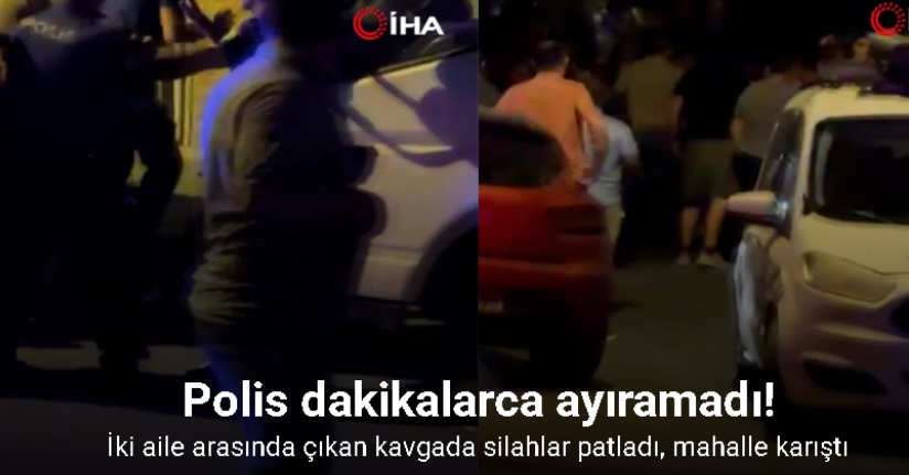 Avcılar’da iki aile arasında çıkan kavgada ortalık karıştı