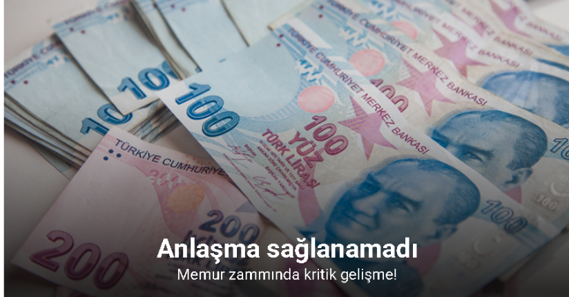 8. Dönem Toplu Sözleşme görüşmelerinde genele ilişkin zamda anlaşma sağlanamadı