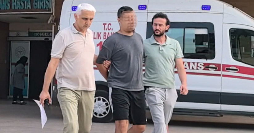 Şaman ayini için evinde keçi ve horoz kesen şüpheli adliyede