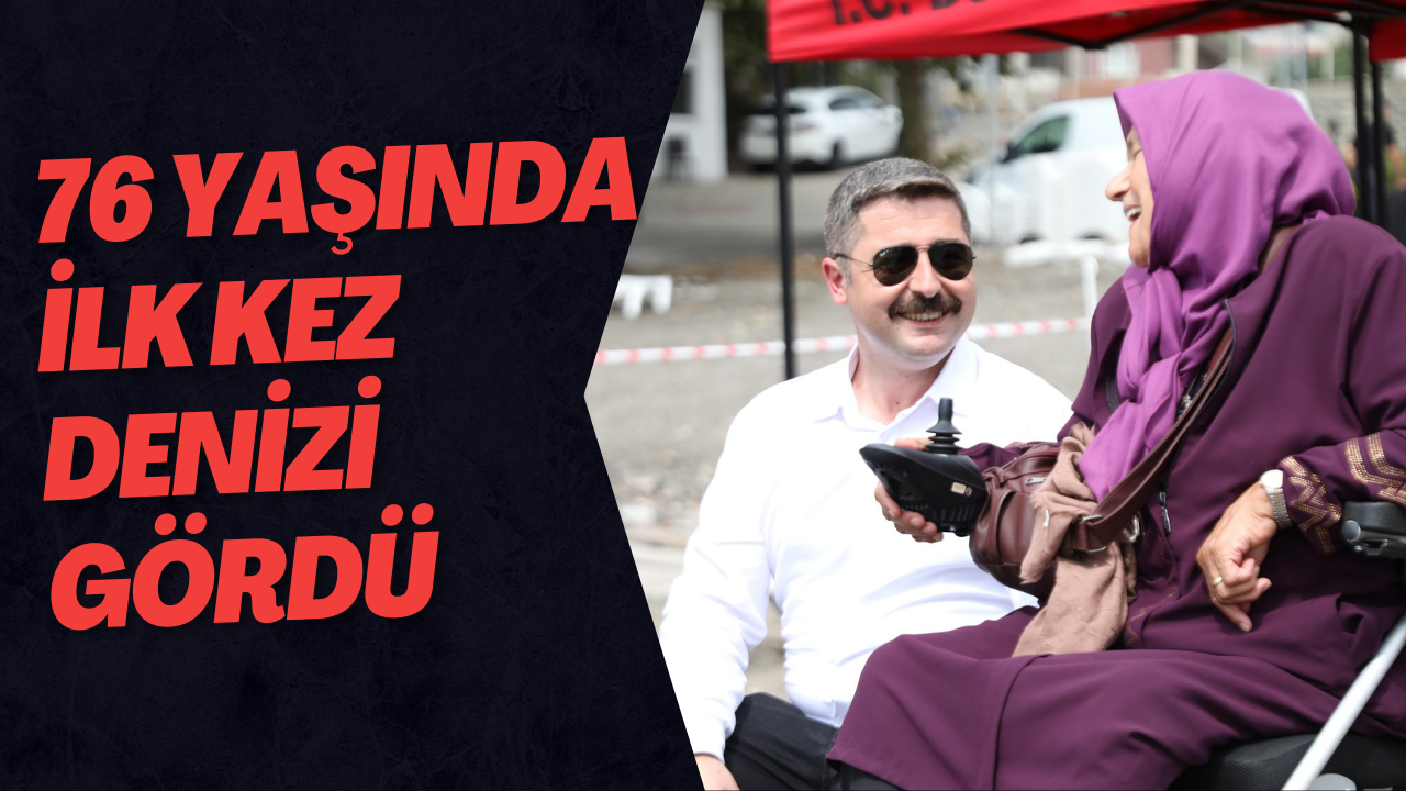 76 Yaşında İlk Kez Denizi Gördü