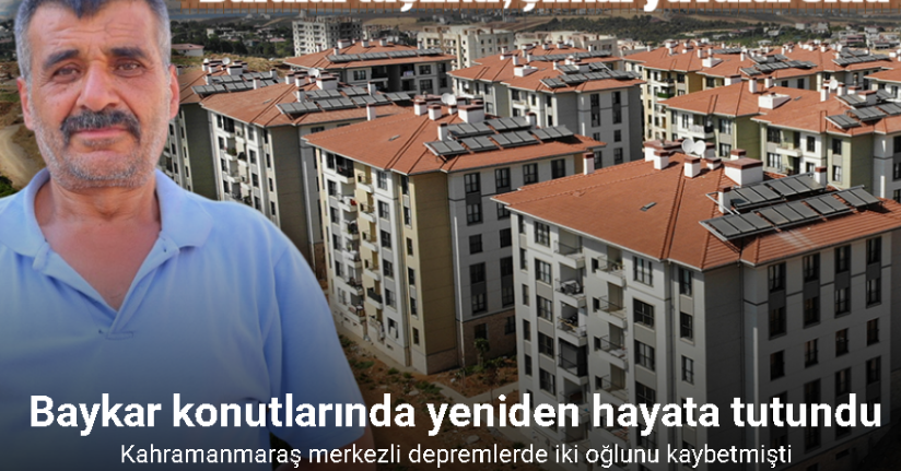 İki oğlunu kaybeden depremzede baba: 