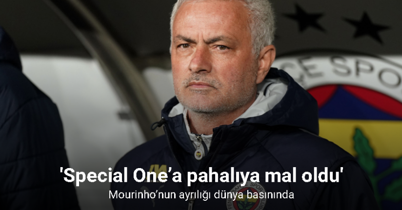 Jose Mourinho’nun ayrılığı yurt dışı basınında da yankı uyandırdı