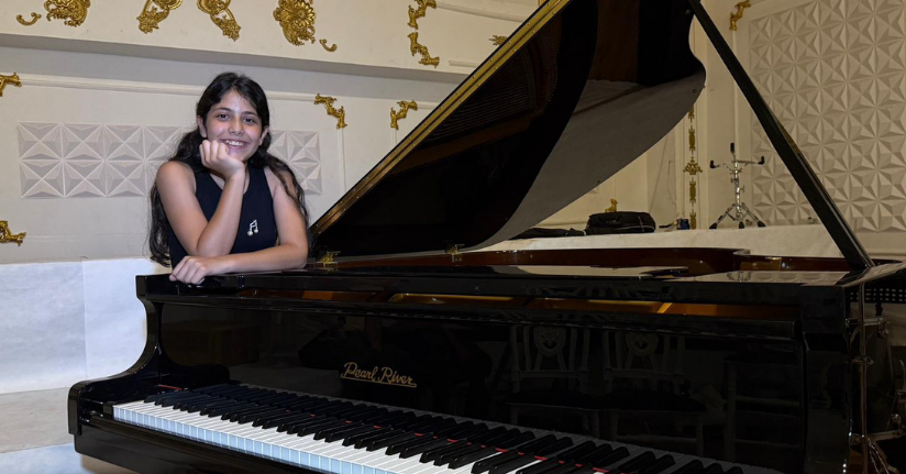11 yaşındaki piyaniste, İngiltere'den üniversite seviyesinde diploma
