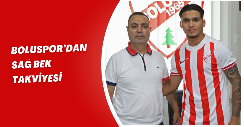 Boluspor’dan sağ bek takviyesi