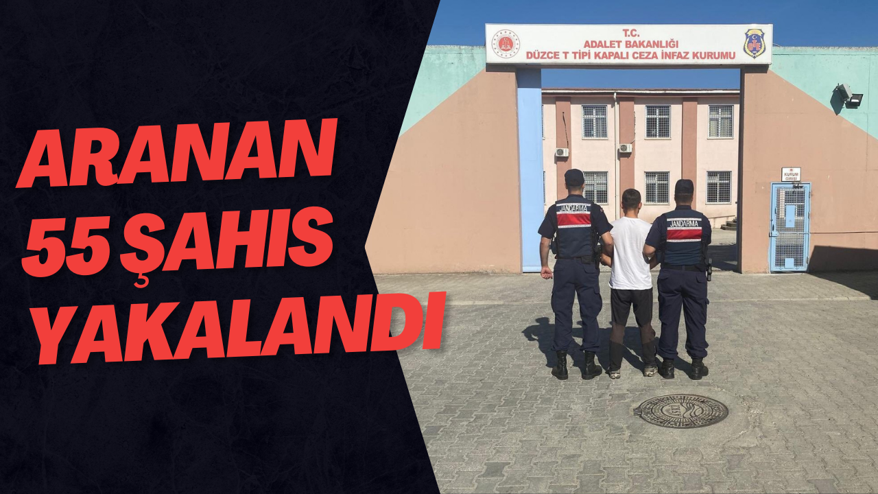 Aranan 55 Şahıs Yakalandı