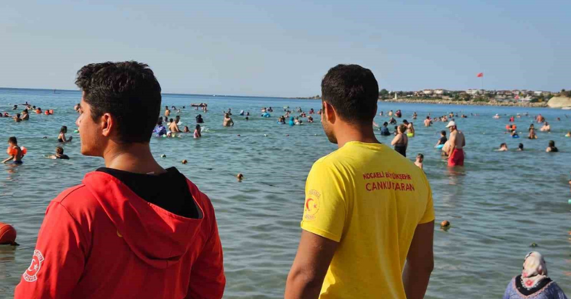 Kocaeli sahillerinde bin 825 hayat kurtaran müdahale