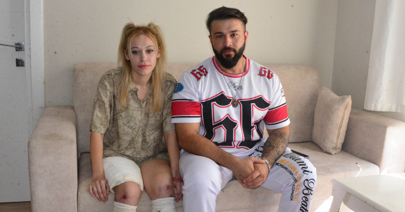 Evlilik yıl dönümünde bacaklarını kaybetti