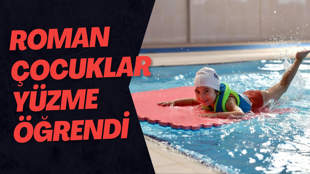 Roman Çocuklar Yüzme Öğrendi