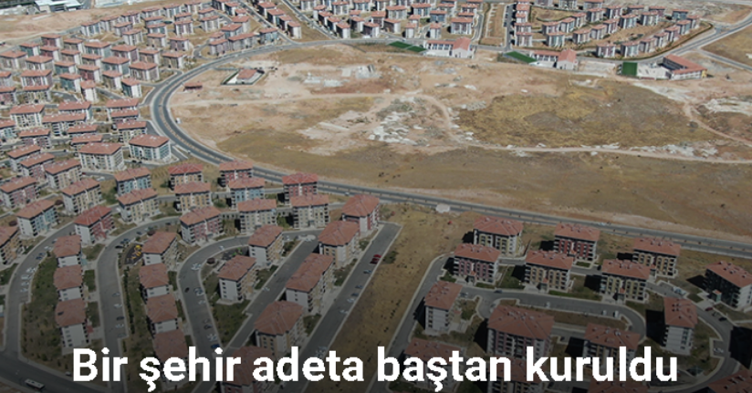 Bir şehir adeta baştan kuruldu: Elazığ’da 36 bin konut depremzedelere teslim edildi
