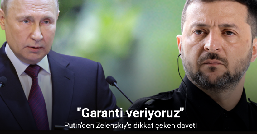 Putin'den Zelenskiy'e: 