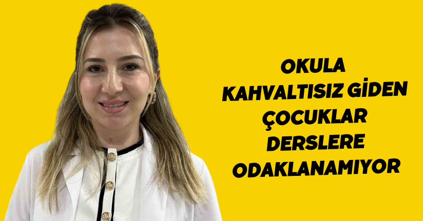 Okula kahvaltısız giden çocuklar derslere odaklanamıyor