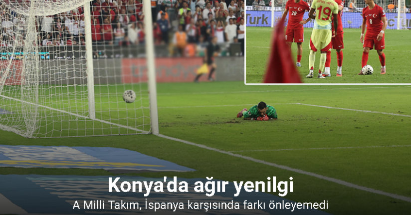 2026 Dünya Kupası Avrupa Elemeleri: Türkiye: 0 - İspanya: 6