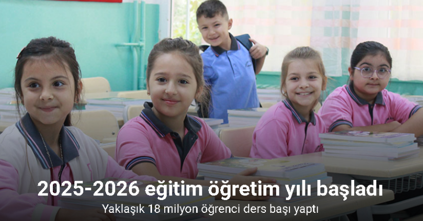 Ders zili çaldı öğrenciler okula koştu
