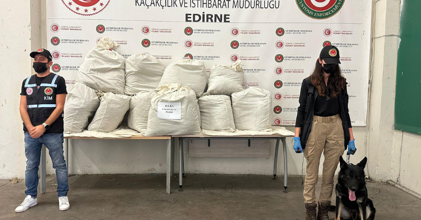 Kapıkule'de tankerde 114 kilo uyuşturucu ele geçirildi