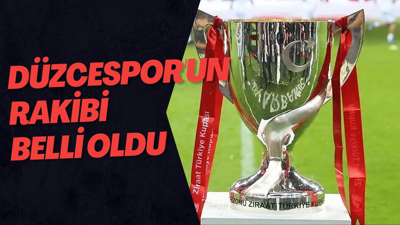 Düzcespor'un Rakibi Belli Oldu