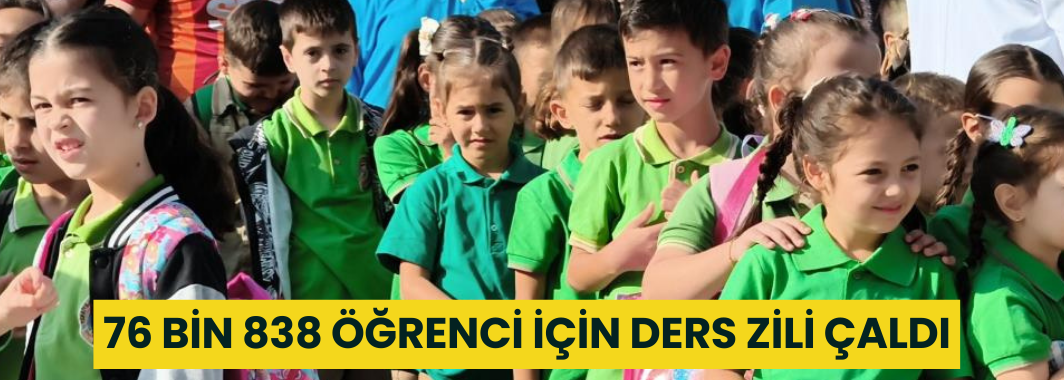 Düzce'de 76 Bin 838 Öğrenci İçin Ders Zili Çaldı