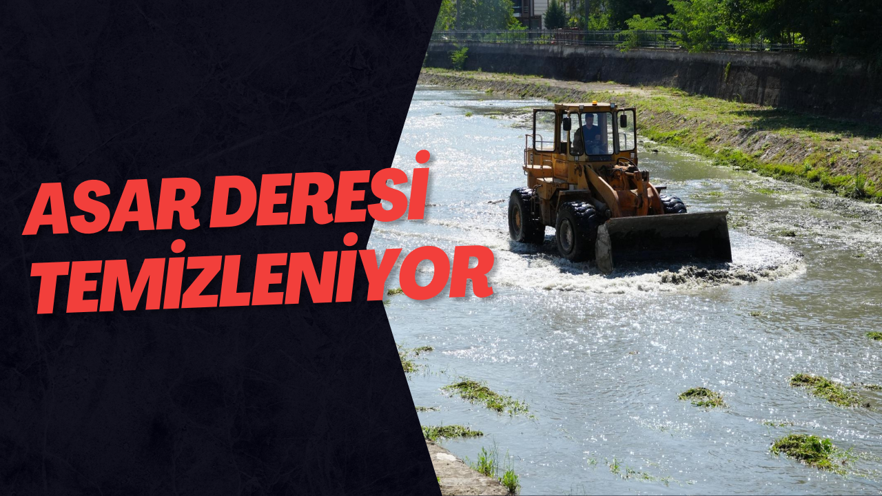 Asar Deresi Temizleniyor