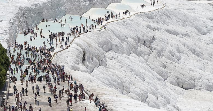 Pamukkale enler listesinde 2. sırada yer aldı