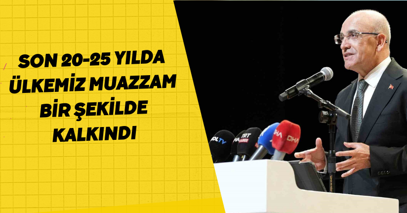 Bakan Şimşek: 