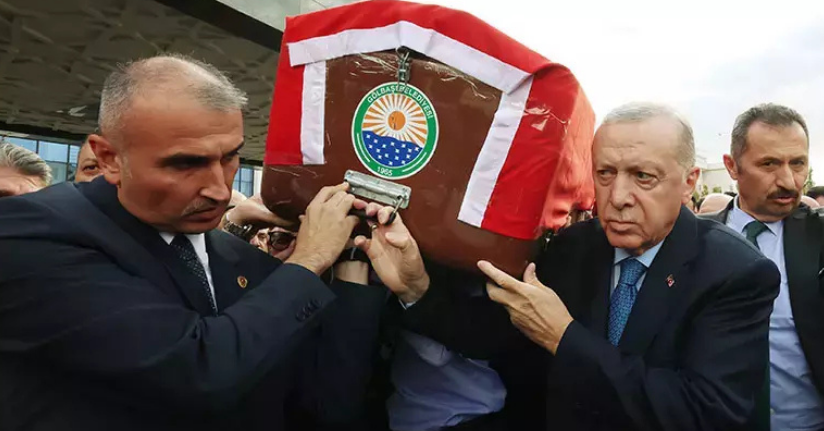 Cumhurbaşkanı Erdoğan, başdanışmanı Kılıç'ın cenaze törenine katıldı 