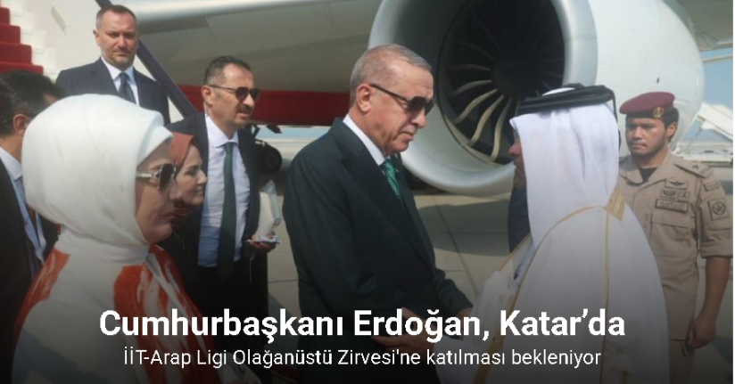 Cumhurbaşkanı Erdoğan, Katar’da
