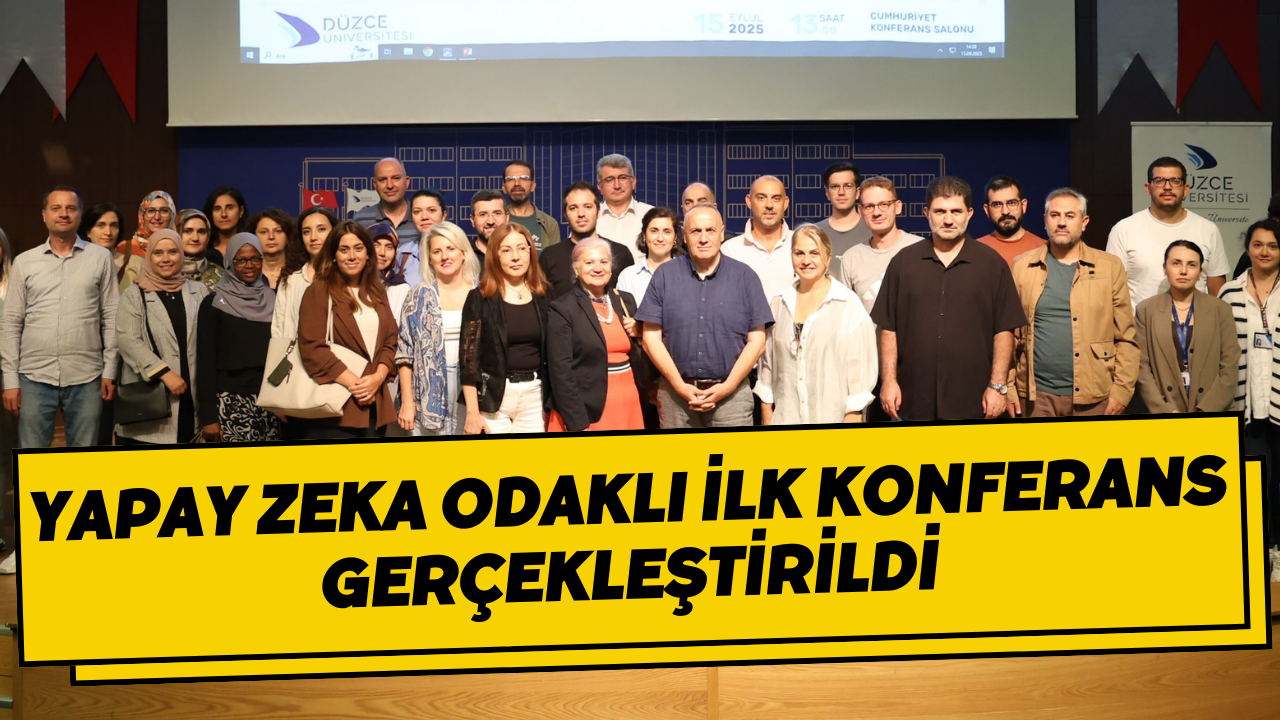 Yapay Zeka Odaklı İlk Konferans Gerçekleştirildi