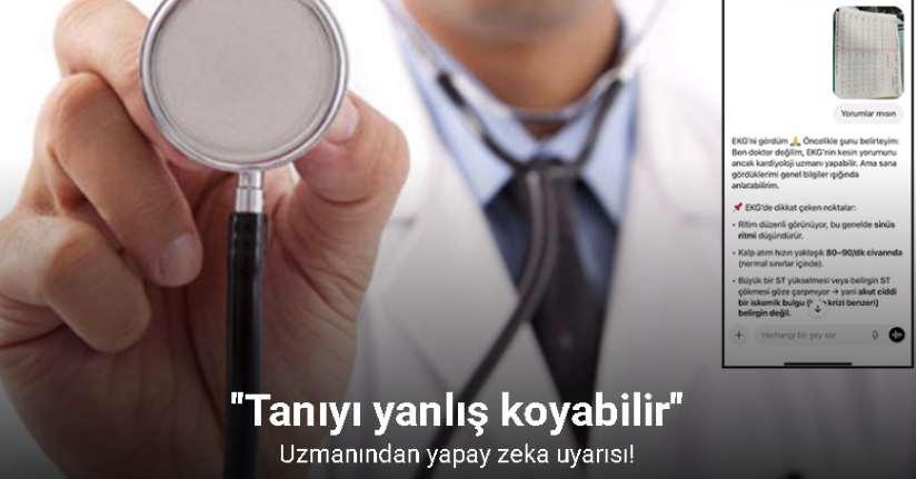 Sağlığı yapay zekaya emanet etmek sakıncalı