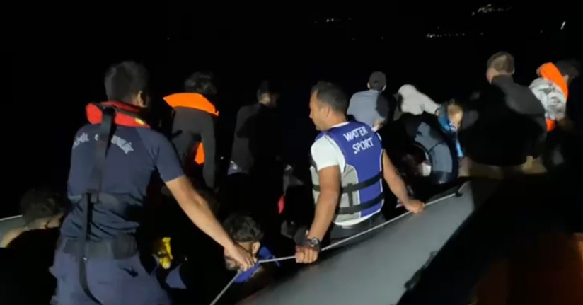 Çanakkale’de 43 kaçak göçmen yakalandı