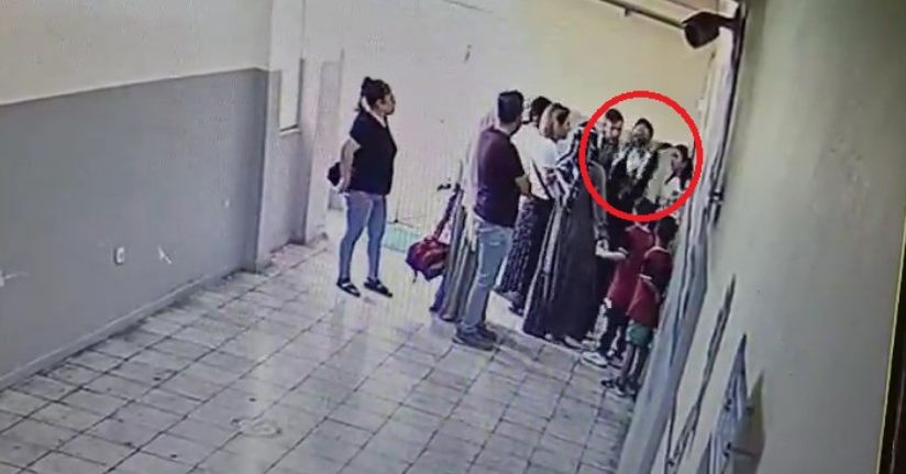 Kadın öğretmene okulda saldırı