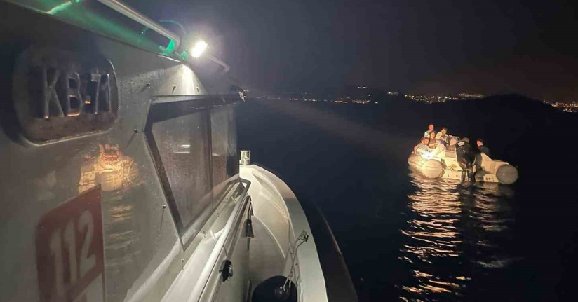 Bodrum’da 20 düzensiz göçmen kurtarıldı
