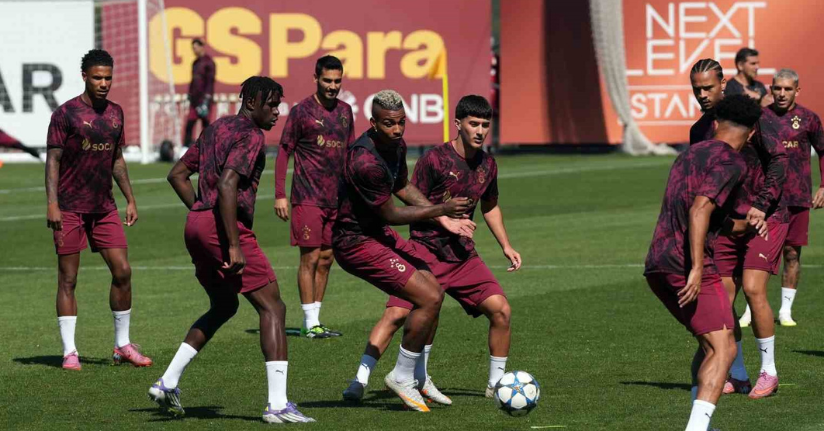 Galatasaray, Eintracht Frankfurt maçı hazırlıklarını tamamladı