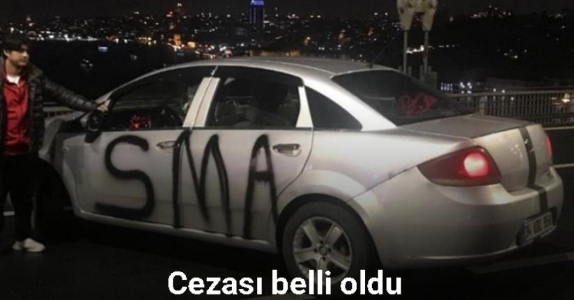 15 Temmuz Şehitler Köprüsü’nü ‘SMA’ yazılı araçla trafiğe kapatmıştı: 10 ay hapis cezasına çarptırıl