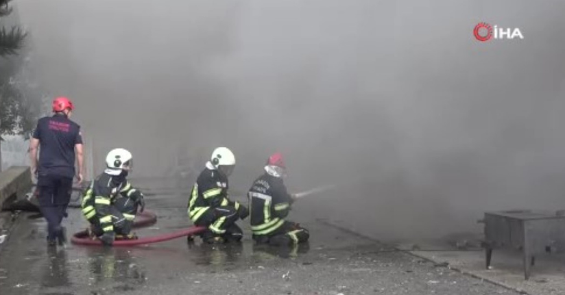 Trabzon’daki AVM yangını 15 saat sonra söndürüldü