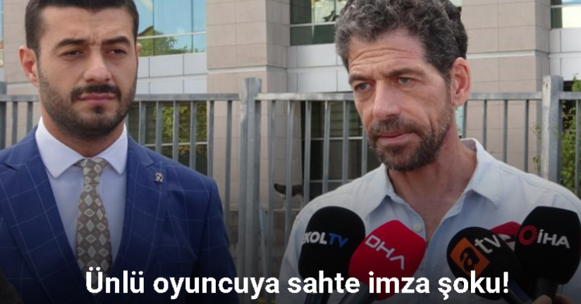 Oyuncu Cemal Hünal’dan imzası taklit edilerek öğrencilere sertifika dağıtıldığı iddiasıyla suç duyurusu