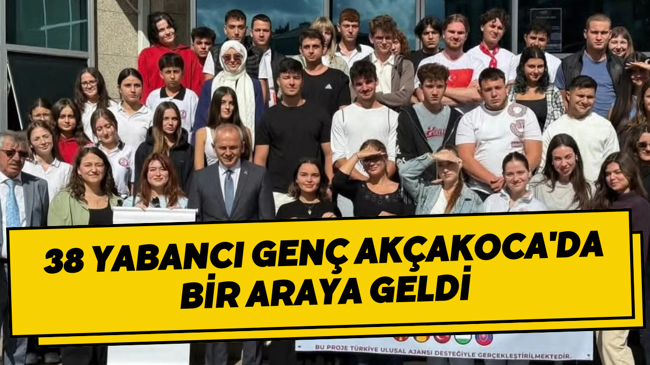 38 Yabancı Genç Akçakoca'da Bir Araya Geldi
