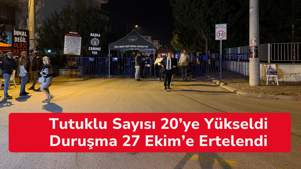 Kartalkaya Davasında Tutuklu Sayısı 20’ye Yükseldi Duruşma 27 Ekim’e Ertelendi   