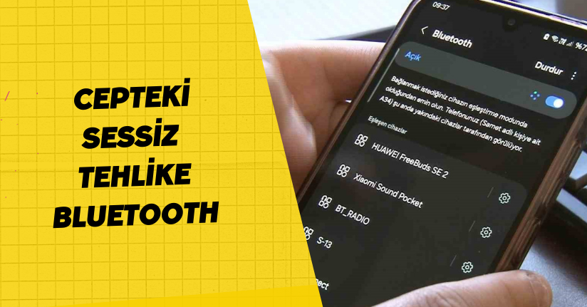 Cepteki sessiz tehlike: ‘Bluetooth’