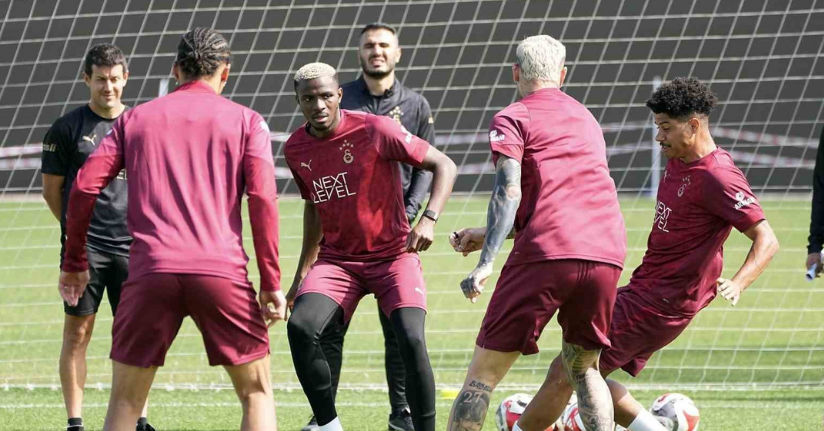Galatasaray, Alanyaspor maçının hazırlıklarını tamamladı