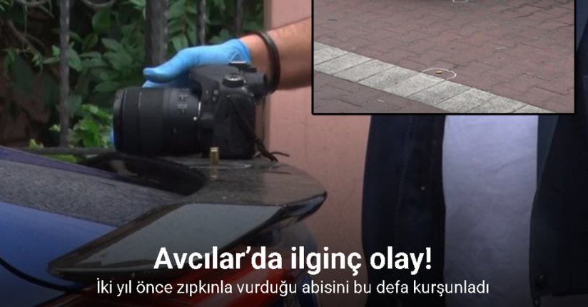 Avcılar’da iki yıl önce zıpkınla vurduğu abisini bu defa kurşunladı