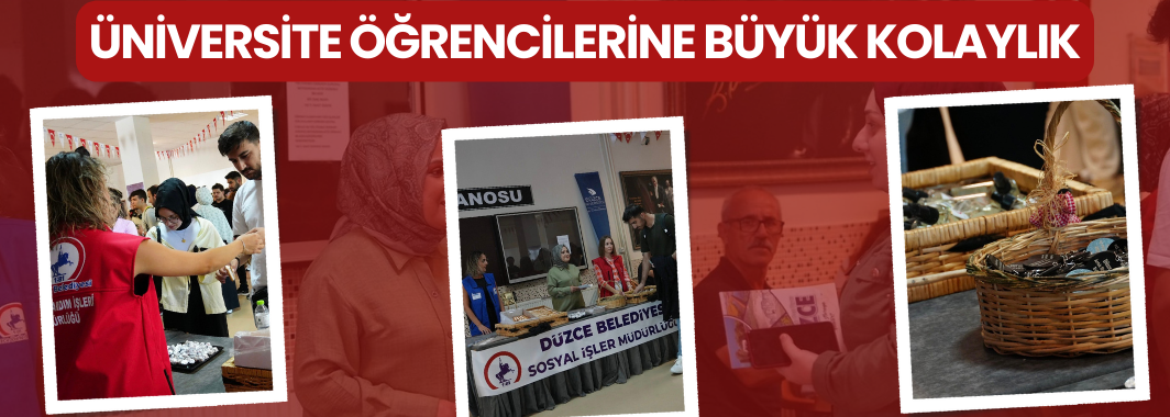 Üniversite Öğrencilerine Büyük Kolaylık