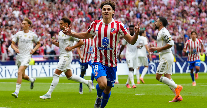 Madrid derbisinde kazanan Atletico