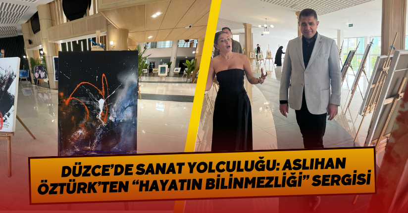 Düzce’de Sanat Yolculuğu: Aslıhan Öztürk’ten “Hayatın Bilinmezliği” Sergisi