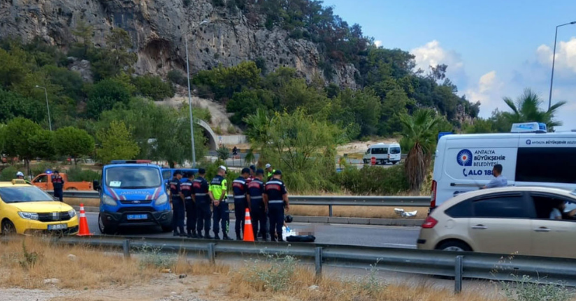 Antalya’da motosiklet kazası: 1 ölü