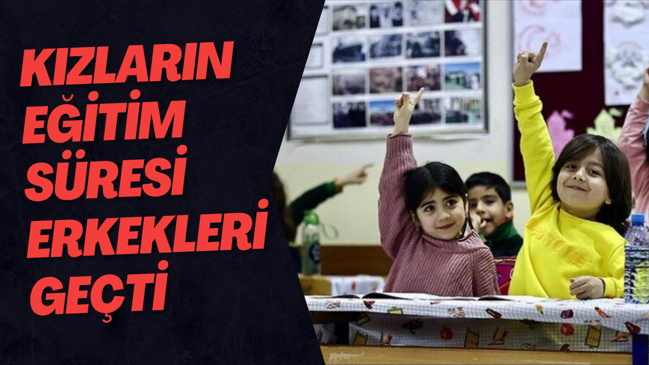 Kızların Eğitim Süresi Erkekleri Geçti