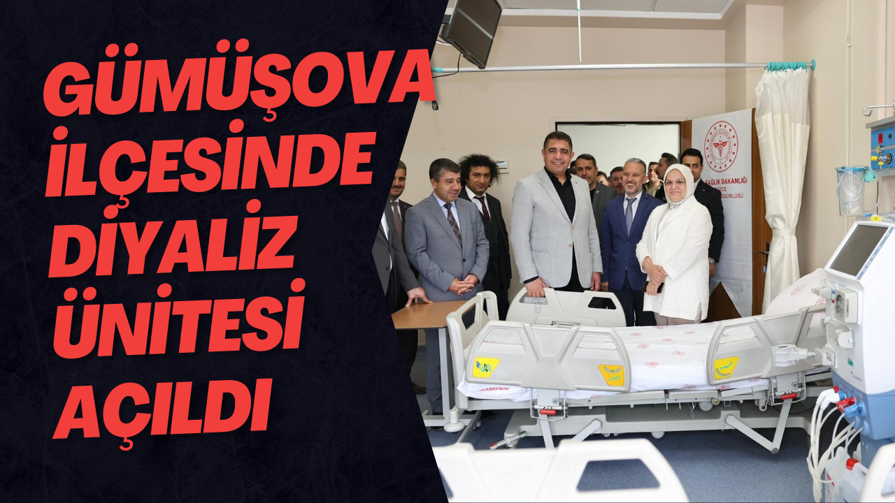 Gümüşova İlçesinde Diyaliz Ünitesi Açıldı