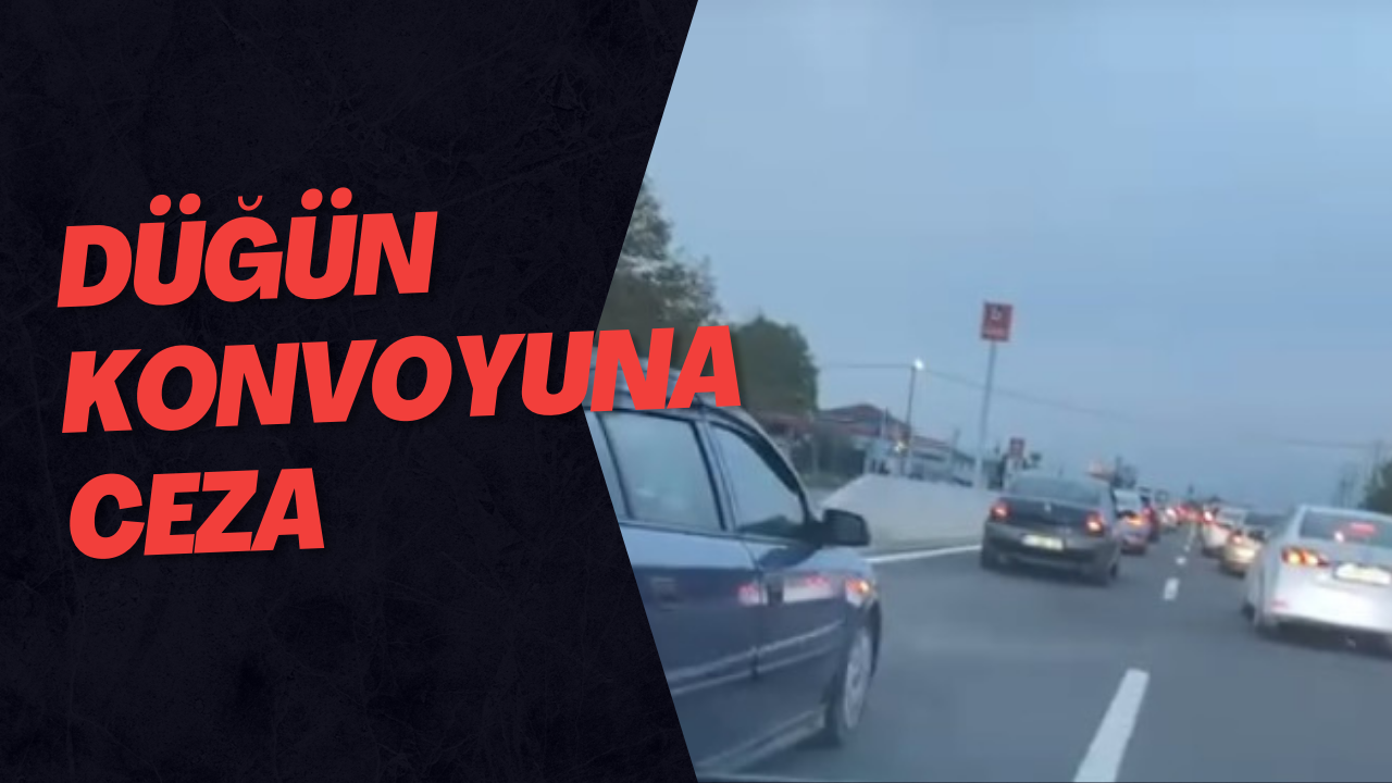 Düğün Konvoyuna Ceza