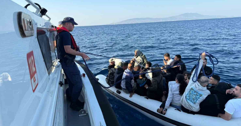 Bodrum’da 24 düzensiz göçmen yakalandı, 2 kişi gözaltına alındı