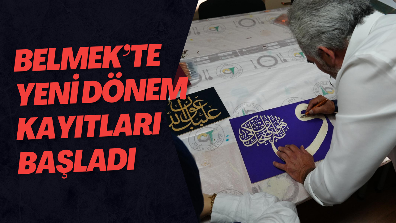 BELMEK’te Yeni Dönem Kayıtları Başladı