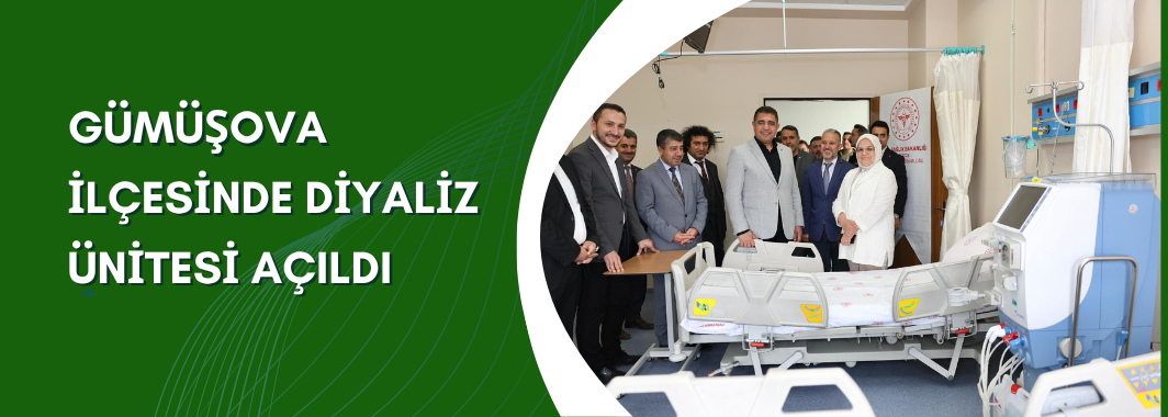 Gümüşova İlçesinde Diyaliz Ünitesi Açıldı
