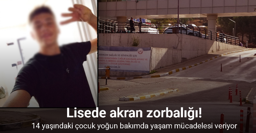 Çanakkale’de akran zorbalığı! Bir çocuk yoğun bakımda yaşam mücadelesi veriyor